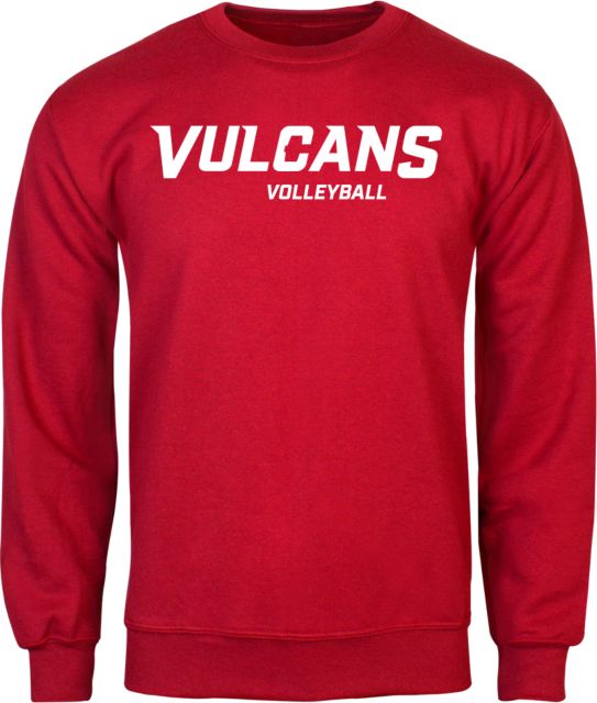 Cal U PA Fleece Crew Vulcans - Volleyball - ONLINE ONLY