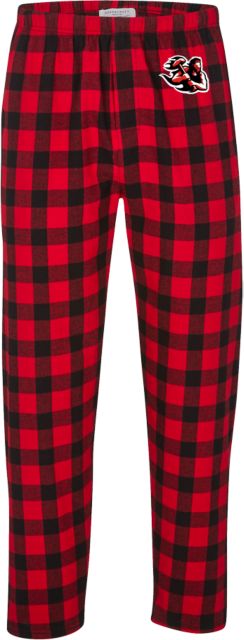 Cal U PA Boxercraft Buffalo Unisex Flannel Pajama Pant California Vulcan Mascot - ONLINE ONLY