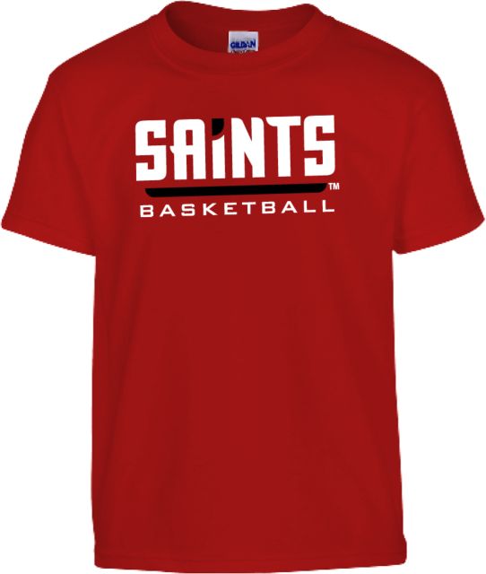 D Youville Youth T Shirt Saints Basketball Wordmark