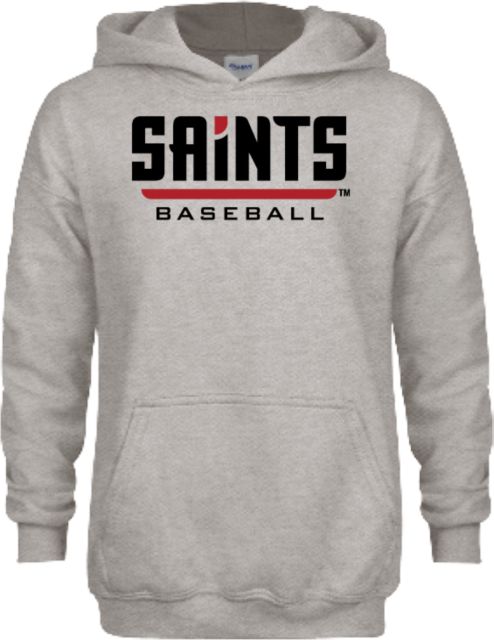 D Youville Youth Fleece Hood Saints Baseball Wordmark