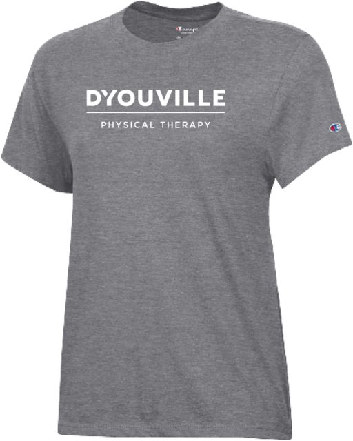 D Youville Champion Womens Core Short Sleeve Tee D Youville Physical Therapy