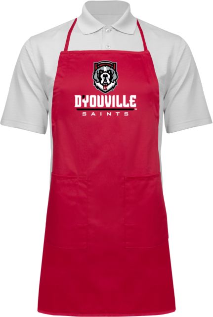 D Youville Full Length Apron D Youville Primary Athletics Mark