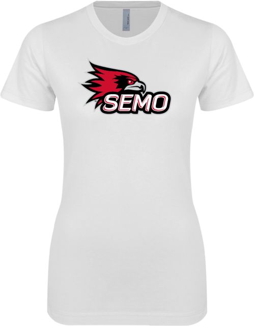 Southeast Missouri Bookstore Next Level Ladies SoftStyle Junior Fitted Tee SEMO Logo - ONLINE ONLY