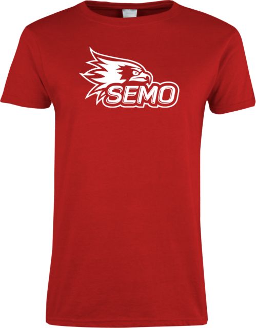 Southeast Missouri Bookstore Ladies T Shirt SEMO Logo - ONLINE ONLY