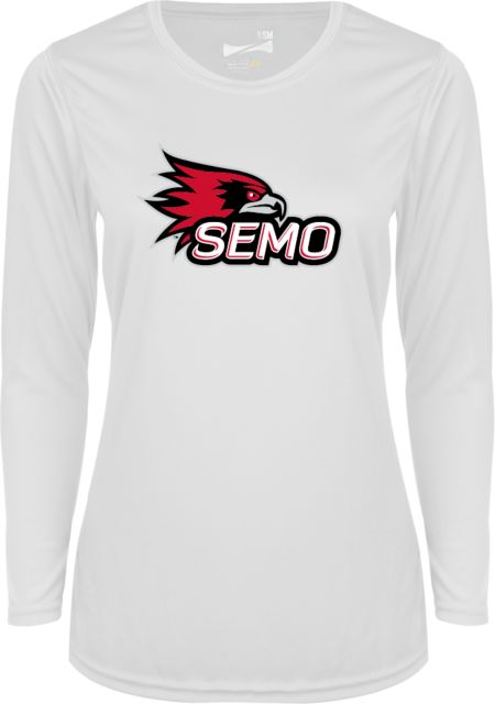 Southeast Missouri Bookstore Ladies Syntrel Performance Longsleeve Shirt SEMO Logo - ONLINE ONLY