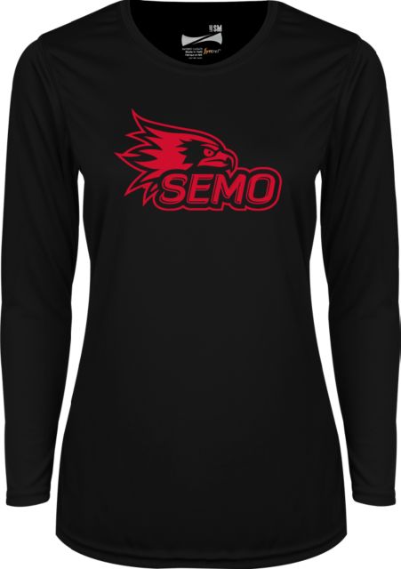 Southeast Missouri Bookstore Ladies Syntrel Performance Longsleeve Shirt SEMO Logo - ONLINE ONLY