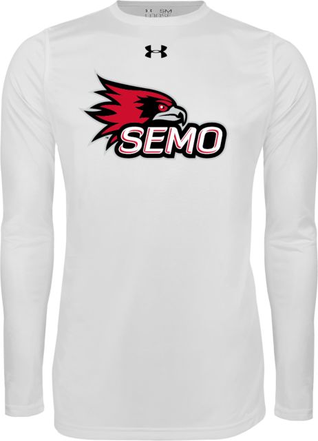 Southeast Missouri Bookstore Under Armour Long Sleeve Tech Tee SEMO Logo - ONLINE ONLY