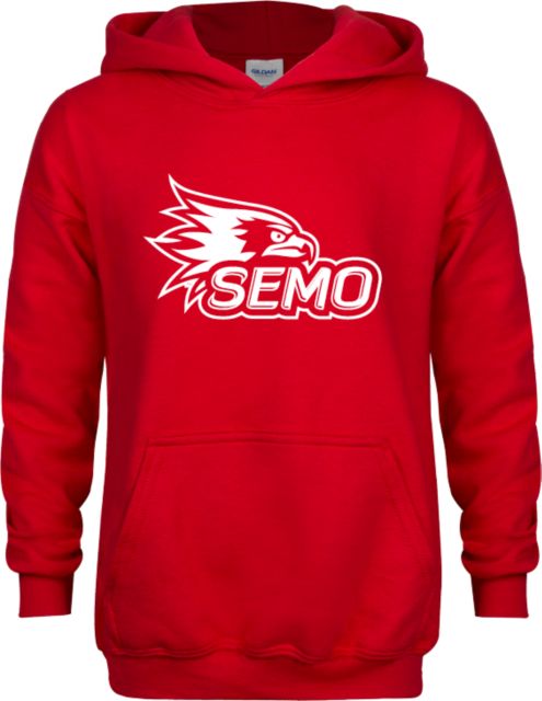 Southeast Missouri Bookstore Youth Fleece Hoodie SEMO Logo ONLINE ONLY