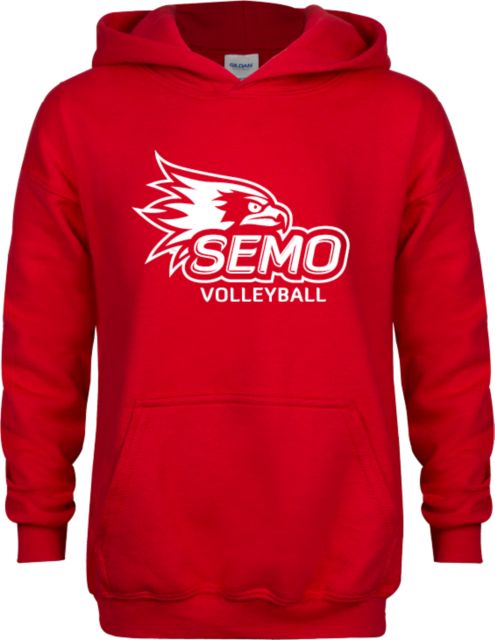 Southeast Missouri Bookstore Youth Fleece Hoodie Volleyball - ONLINE ONLY