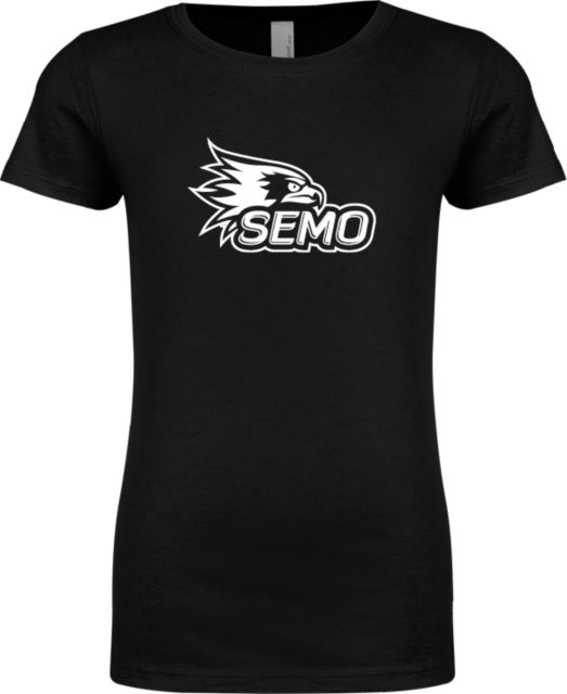 Southeast Missouri Bookstore Next Level Girls Fashion Fit T Shirt SEMO Logo for Vinyl - ONLINE ONLY