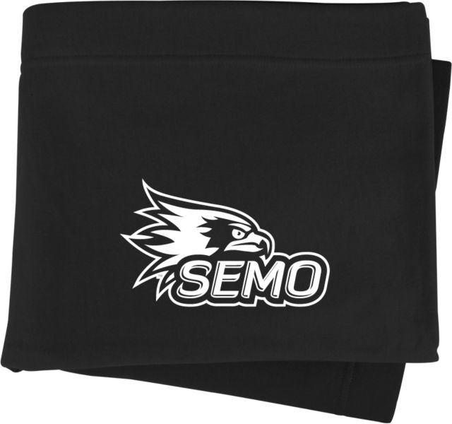 Southeast Missouri Bookstore Sweatshirt Blanket SEMO Logo - ONLINE ONLY
