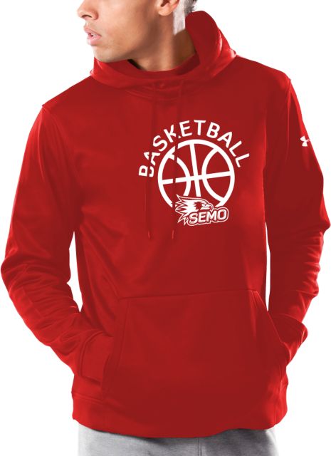 Southeast Missouri Bookstore Under Armour Armour Fleece Hoodie Basketball with Ball - ONLINE ONLY
