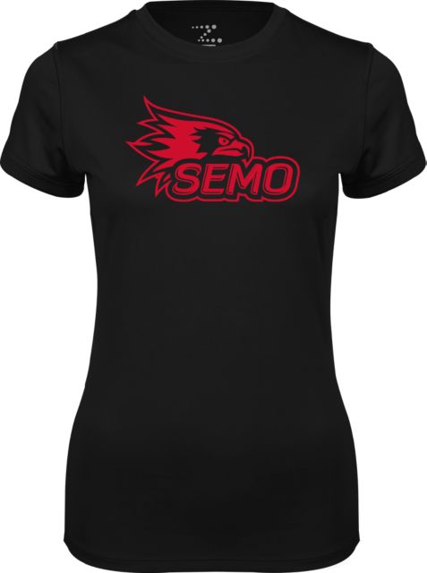 Southeast Missouri Bookstore Ladies Syntrel Performance Tee SEMO Logo - ONLINE ONLY