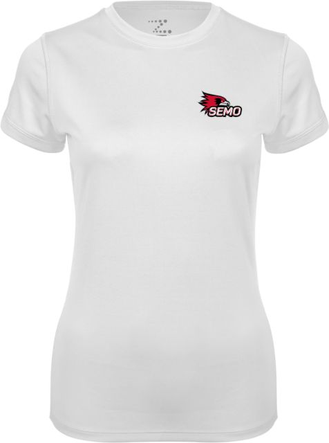 Southeast Missouri Bookstore Ladies Syntrel Performance Tee SEMO Logo for Vinyl - ONLINE ONLY