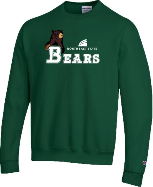 Northeast State Champion Fleece Crew Northeast State Bears with Mascot - ONLINE ONLY