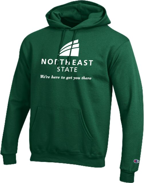 Northeast State Champion Fleece Hoodie Northeast State with Tagline Stacked - ONLINE ONLY