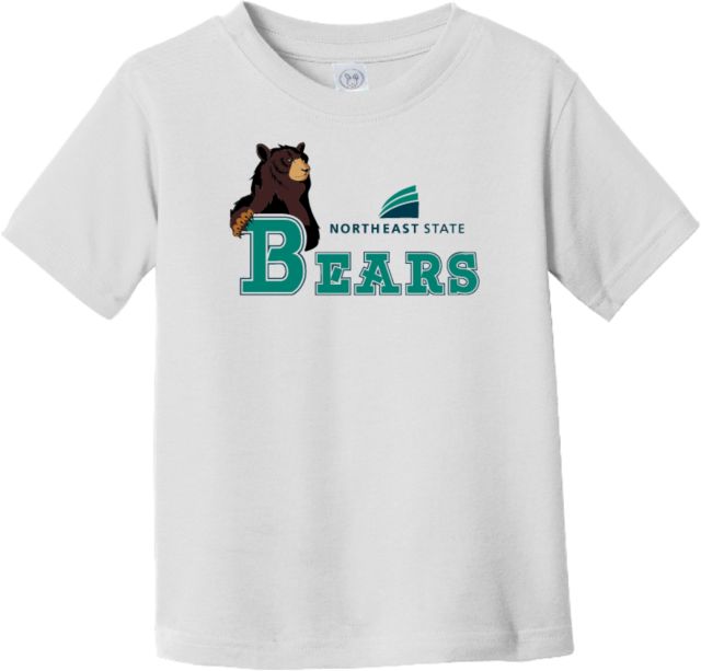 Northeast State Toddler T Shirt Northeast State Bears with Mascot - ONLINE ONLY