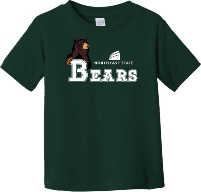 Northeast State Toddler T Shirt Northeast State Bears with Mascot - ONLINE ONLY