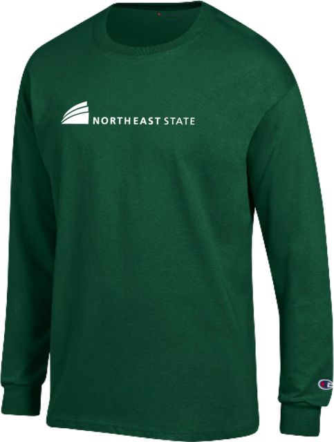 Northeast State Champion Long Sleeve T Shirt Northeast State with Icon Flat - ONLINE ONLY