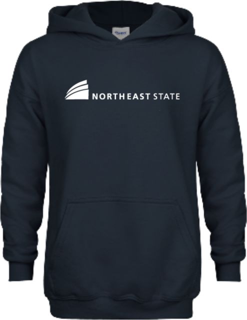 Northeast State Youth Fleece Hoodie Northeast State with Icon Flat - ONLINE ONLY