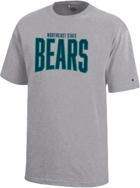 Northeast State Champion Youth Short Sleeve Tee Athletic Northeast State Bears Design - ONLINE ONLY