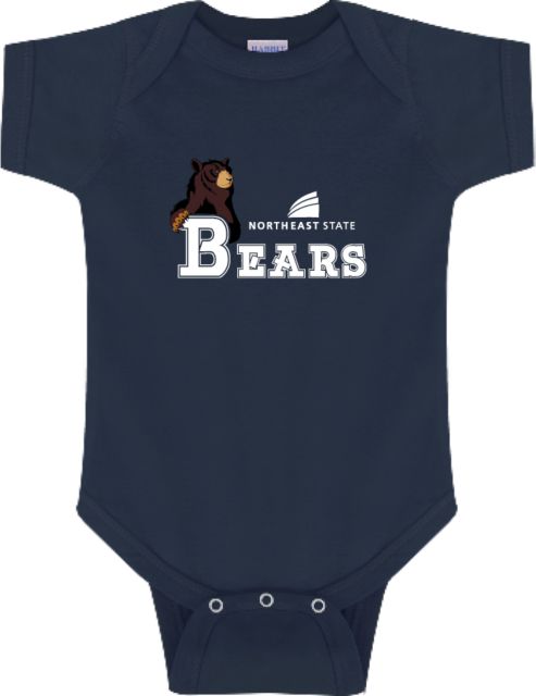 Northeast State Infant Bodysuit Northeast State Bears with Mascot - ONLINE ONLY