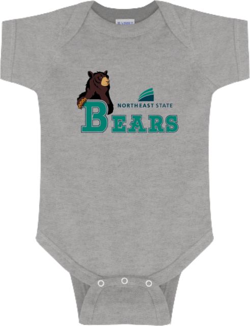 Northeast State Infant Bodysuit Northeast State Bears with Mascot - ONLINE ONLY