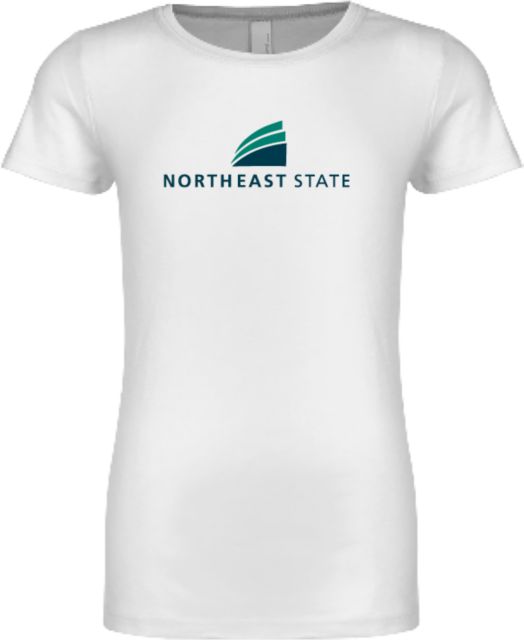 Northeast State Next Level Girls Fashion Fit T Shirt Northeast State with Icon Stacked - ONLINE ONLY