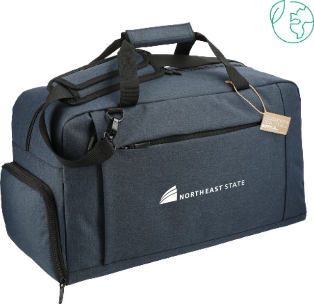 Northeast State Aft Recycled PET 21 Inch Duffel Northeast State with Icon Flat - ONLINE ONLY