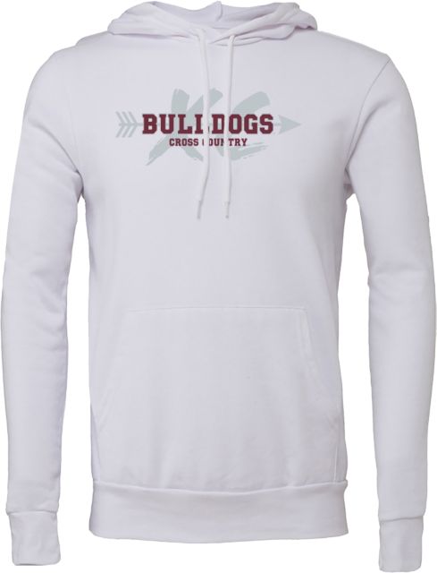 Mississippi State Bella + Canvas Fleece Hood Mississippi State Bulldogs Cross Country XC