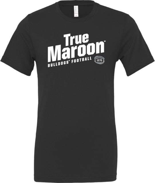 Mississippi State Bella + Canvas Jersey Cotton T Shirt Mississippi State True Bulldogs Football