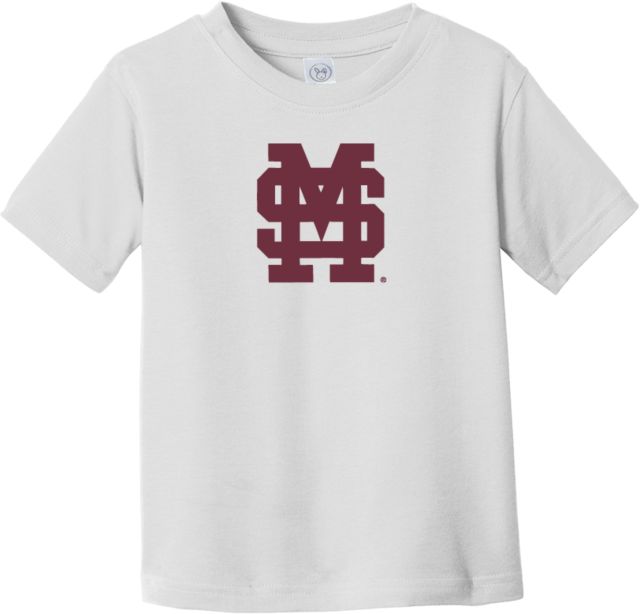 Mississippi State Toddler T Shirt Mississippi State Bulldog Mark