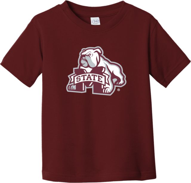 Mississippi State Toddler T Shirt Mississippi State Bulldog Mark