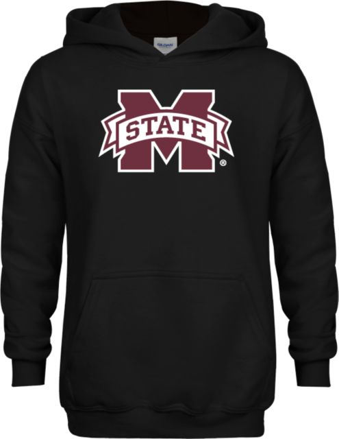 Mississippi State Youth Fleece Hoodie Mississippi State Primary Mark - ONLINE ONLY