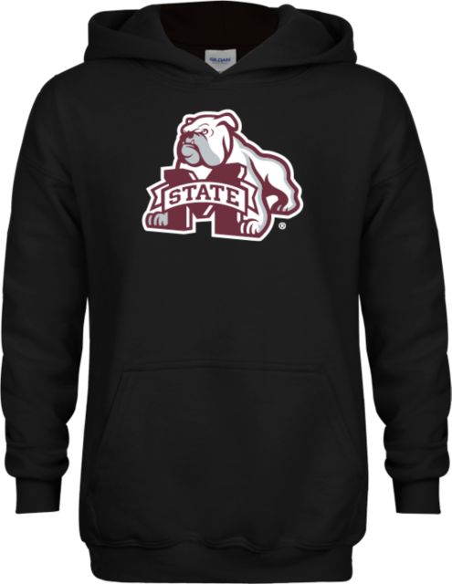 Mississippi State Youth Fleece Hoodie Mississippi State Bulldog Mark
