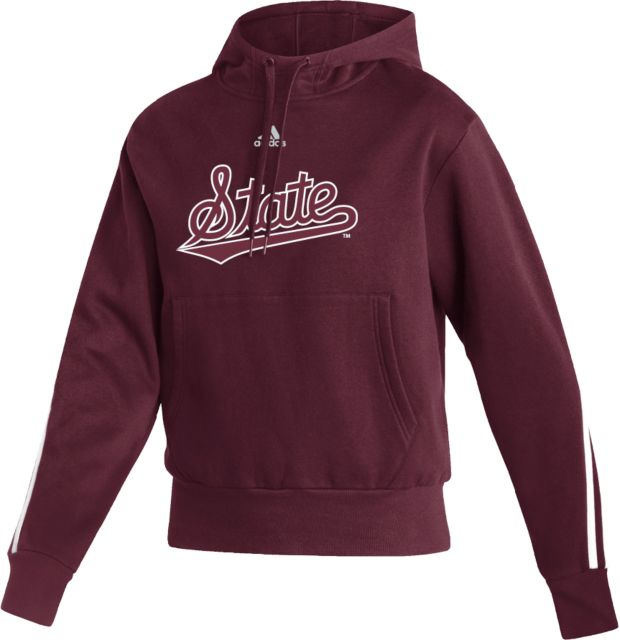 Mississippi State Adidas Womens Pullover Hood Adidas - Mississippi State Primary - ONLINE ONLY