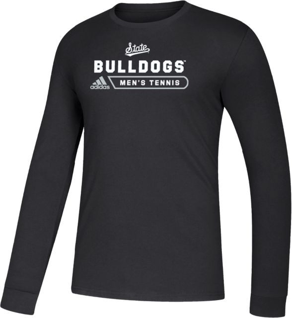 Mississippi State Adidas Amplifier Long Sleeve Tee Adidas - Mississippi State Bulldogs Mens Tennis