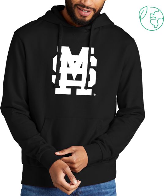 Mississippi State Allmade Organic French Terry Pullover Hoodie Mississippi State Bulldog Mark - ONLINE ONLY