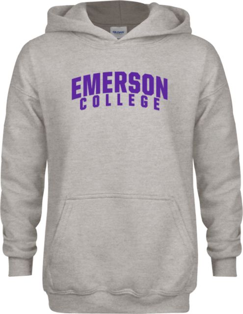 Emerson Youth Fleece Hood Emerson College Arched - ONLINE ONLY