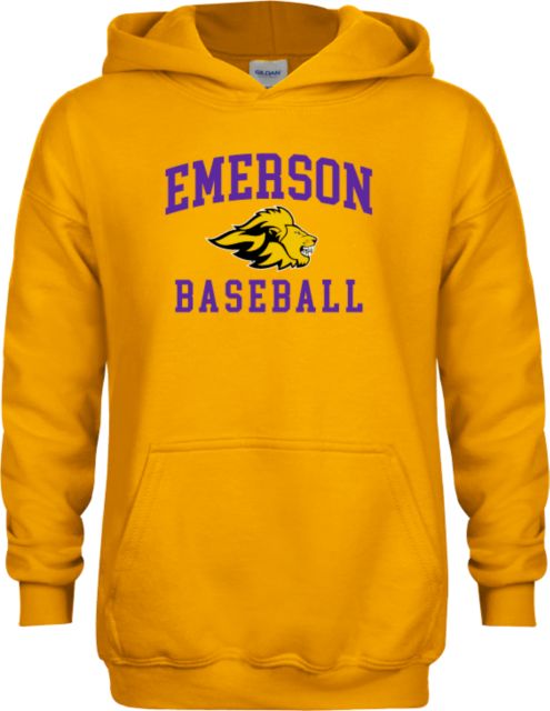 Emerson Youth Fleece Hoodie Emerson Baseball w/ Mascot - ONLINE ONLY