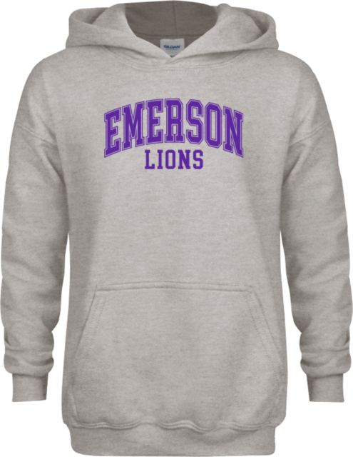 Emerson Youth Fleece Hood Emerson College Arched - ONLINE ONLY
