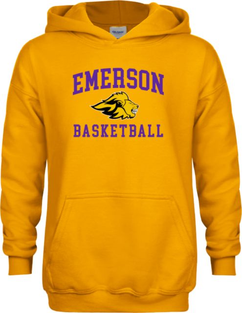 Emerson Youth Fleece Hoodie Emerson Basketball w/ Mascot - ONLINE ONLY