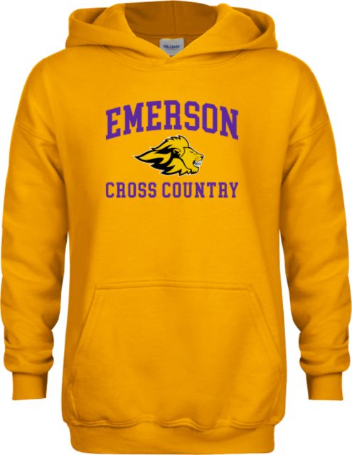 Emerson Youth Fleece Hoodie Emerson Cross Country w/ Mascot - ONLINE ONLY