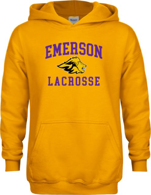 Emerson Youth Fleece Hoodie Emerson Lacrosse w/ Mascot - ONLINE ONLY
