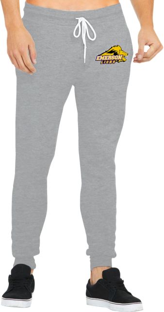 Emerson Bella Canvas Athletic Heather Joggers Emerson Lions Athletics Wordmark - ONLINE ONLY