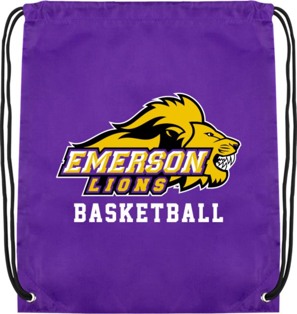 Emerson Drawstring Backpack Emerson Lions Athletic Mark - Basketball - ONLINE ONLY
