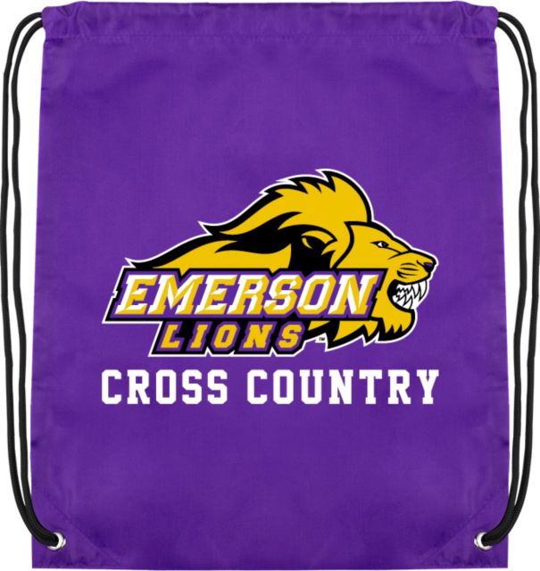 Emerson Drawstring Backpack Emerson Lions Athletic Mark - Cross Country - ONLINE ONLY