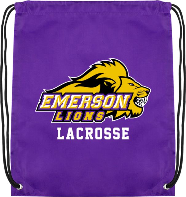 Emerson Drawstring Backpack Emerson Lions Athletic Mark - Lacrosse - ONLINE ONLY