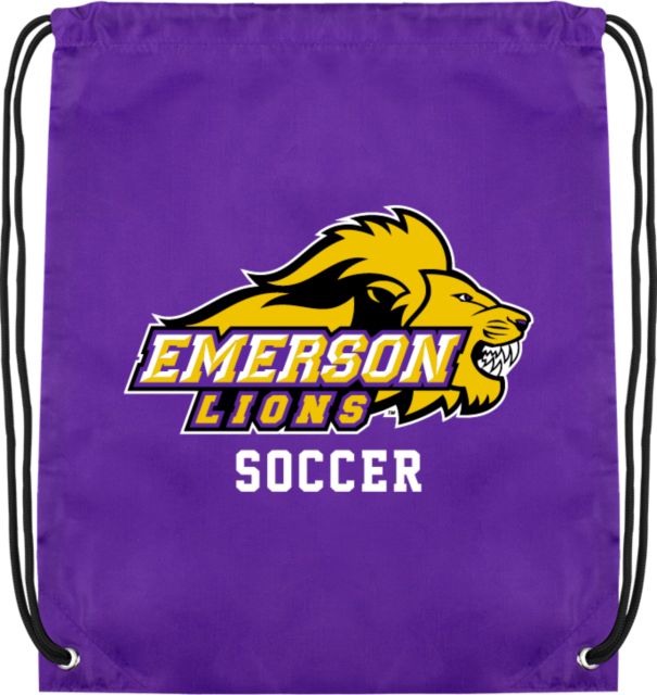 Emerson Drawstring Backpack Emerson Lions Athletic Mark - Soccer - ONLINE ONLY