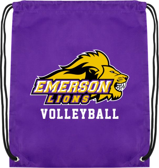 Emerson Drawstring Backpack Emerson Lions Athletic Mark - Volleyball - ONLINE ONLY